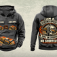 Personalized Warrior 1800 Screener Operator Vintage Hoodie in dark-gray, front and back artwork with YOUR NAME and SINCE 2000 sample text.
