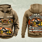 Personalized Tigercat H250D with 575 Processor Operator Vintage Hoodie in kaki, front and back artwork with YOUR NAME and SINCE 2000 sample text.