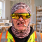 Wallpaper Hanger funny face balaclava - Style 3