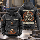 Welder By Choice Vintage Hoodie in Dark Gray, front and back views with sample text CUSTOM NAME and SINCE 2000, welding portrait, helmet and unlit torch artwork.