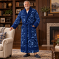 Personalized Welder Bathrobe - Diamond Emblems lifestyle view