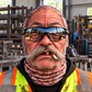 Welder funny face balaclava - Style 8