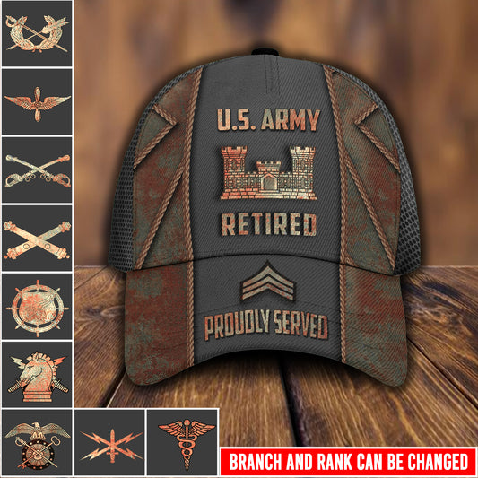 US Military – Army Branch All Over Print Cap