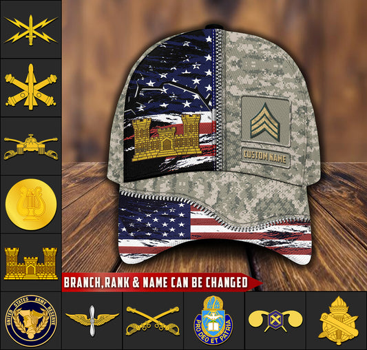 US Military – Army Branch All Over Print Cap