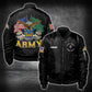 US Military – Army Branch All Over Print Bomber Jacket