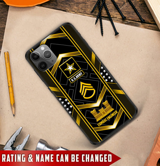 Personalized US Military - Army Branch Phone Case Printed