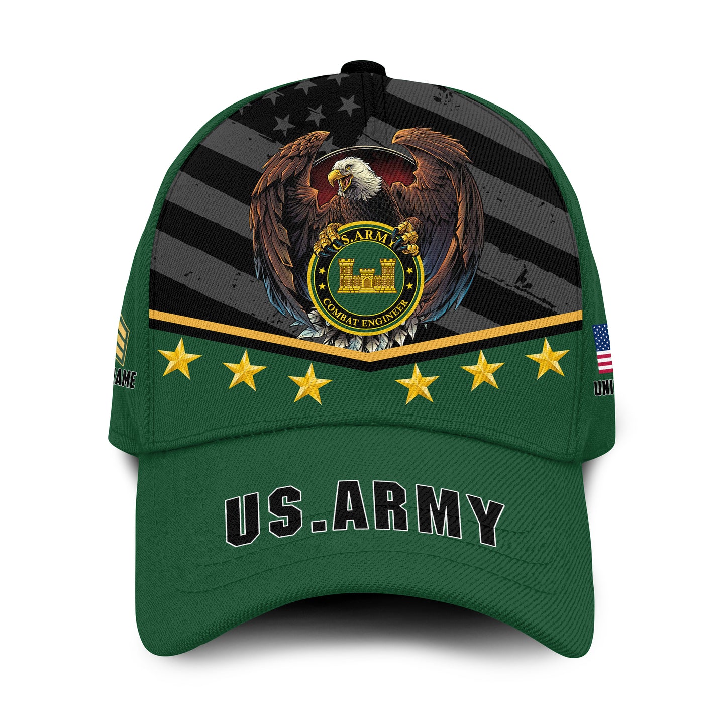 US Military – Army Branch All Over Print Cap