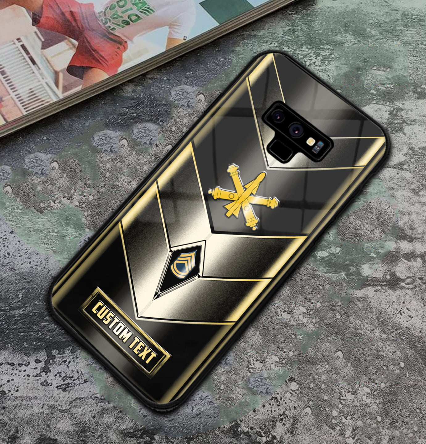 Personalized US Military - Army Branch Phone Case Printed