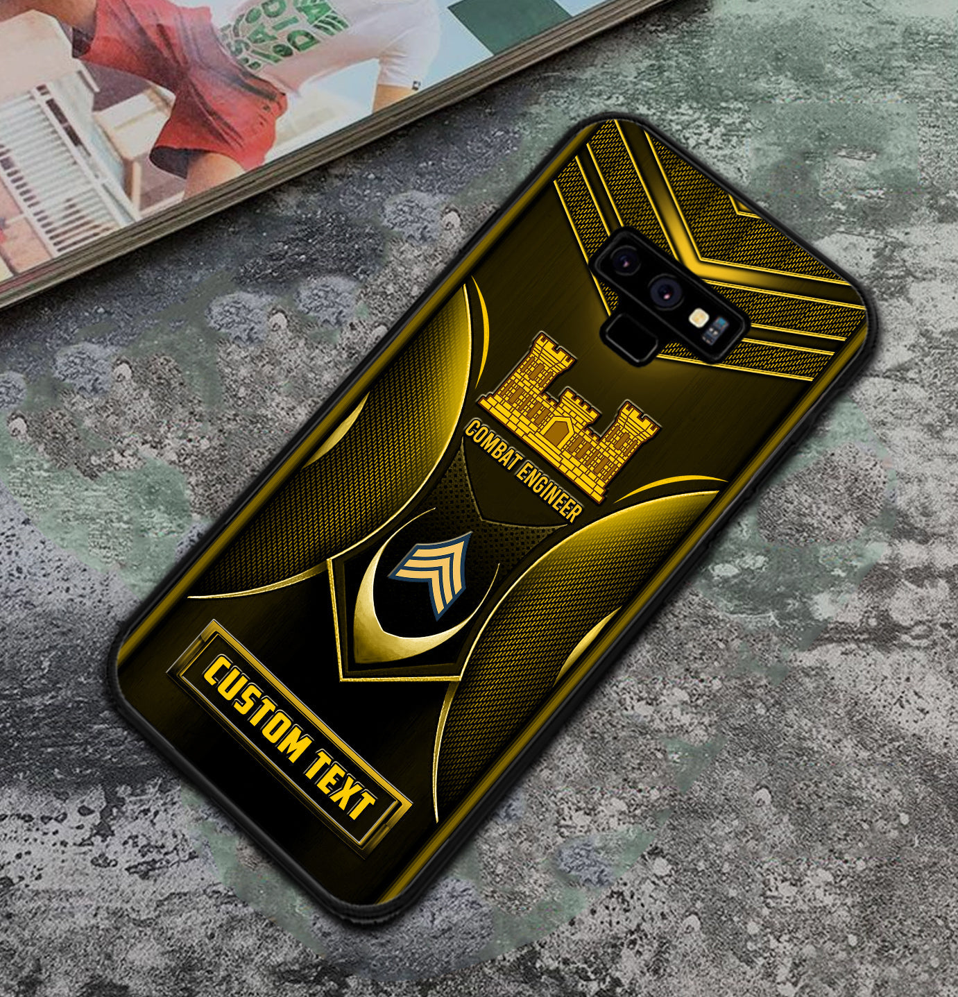 Personalized US Military - Army Branch Phone Case Printed
