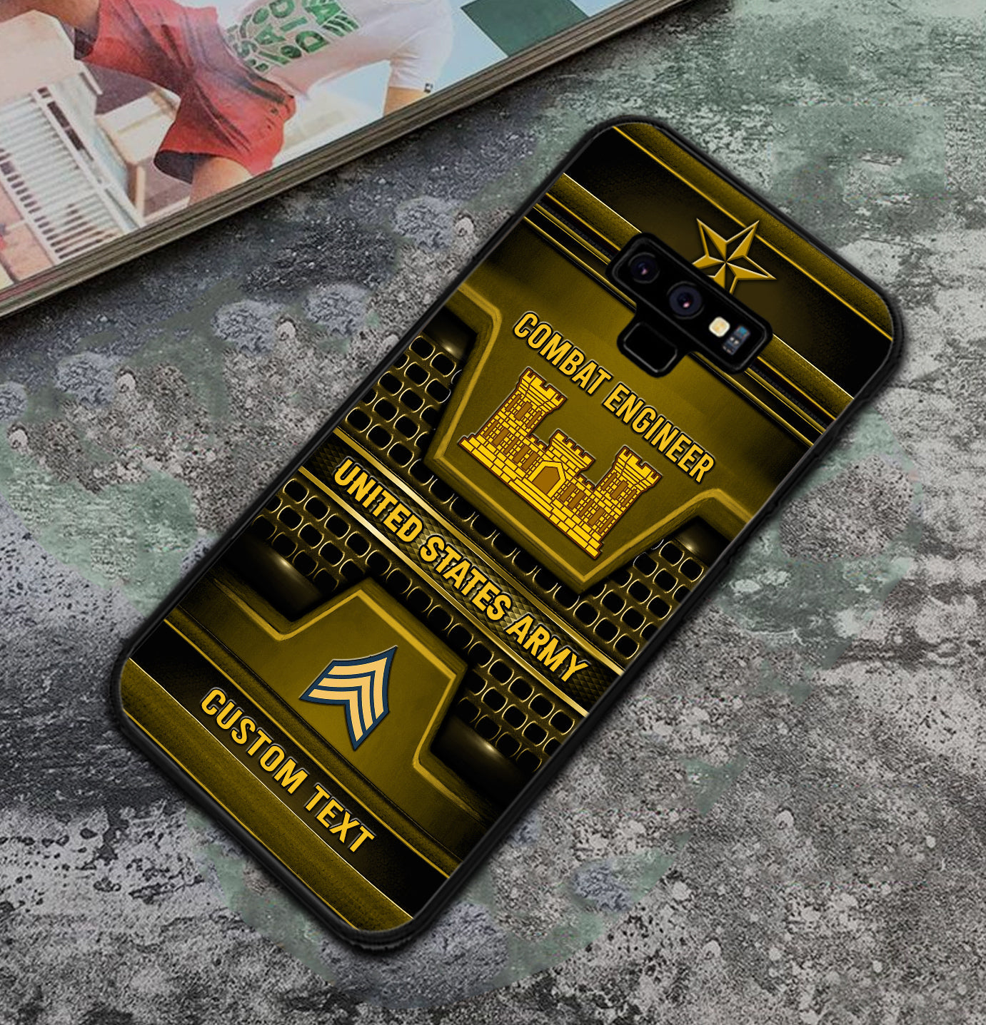 Personalized US Military - Army Branch Phone Case Printed