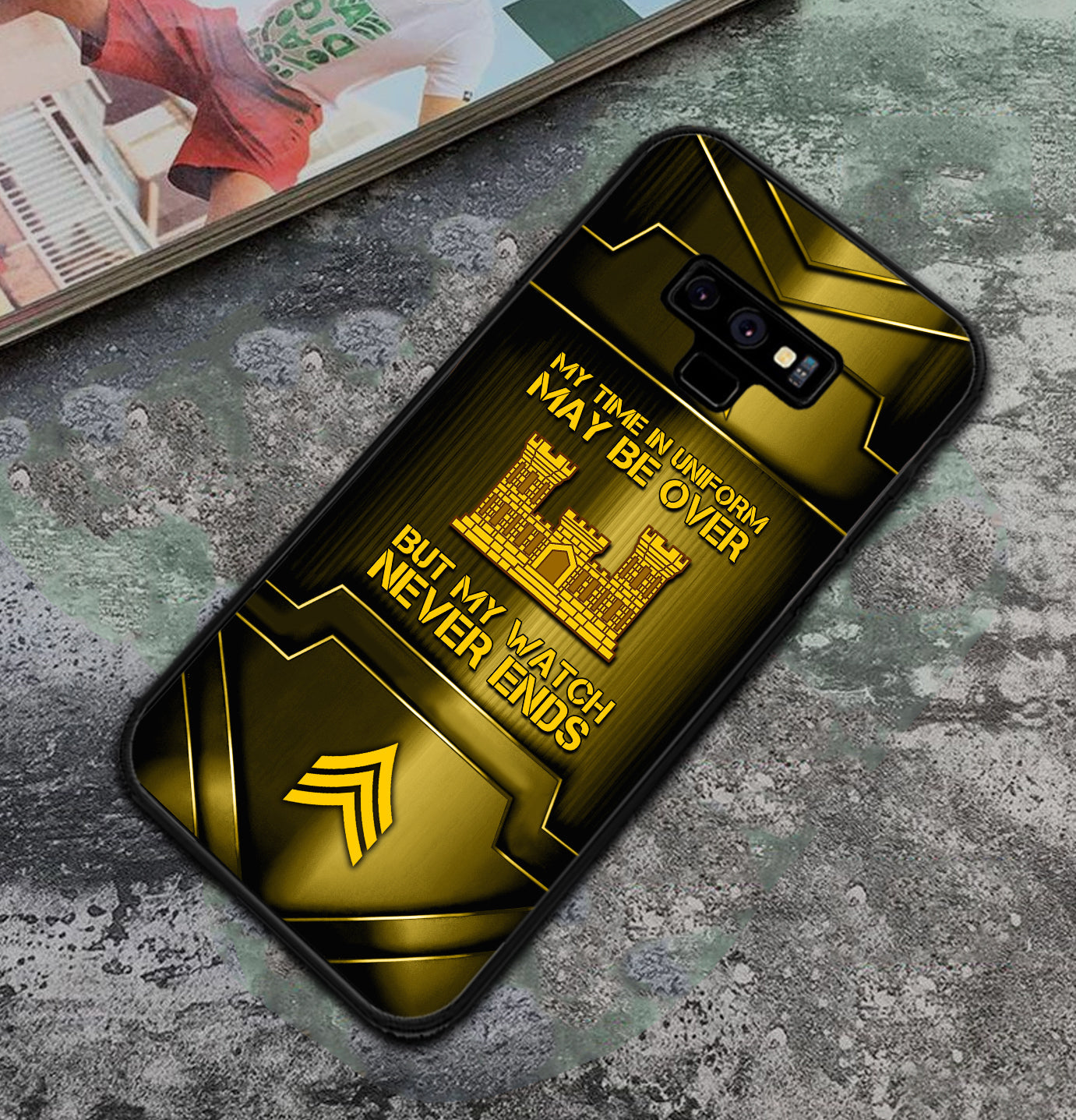 Personalized US Military - Army Branch Phone Case Printed