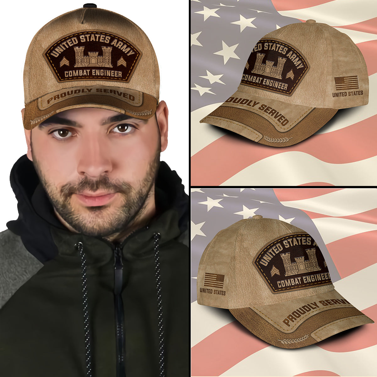 US Military – Army Branch All Over Print Cap