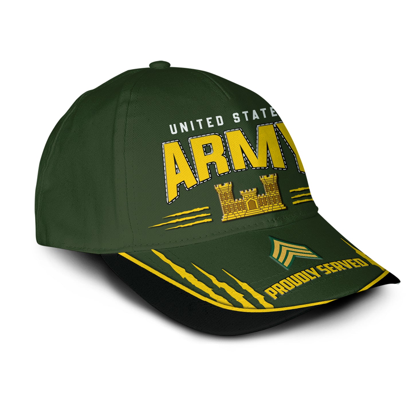 US Military – Army Branch All Over Print Cap