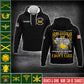 US Militär – Army Branch Bomberjacke mit Allover-Print