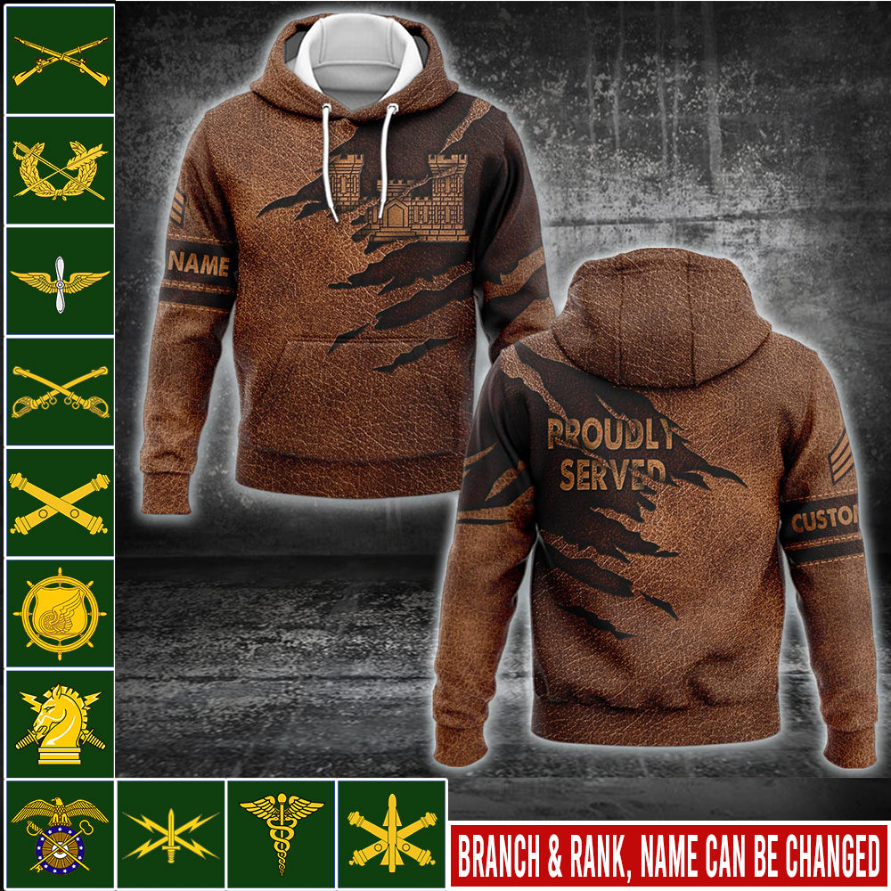 US Military – Army Branch All Over Print Bomber Jacket