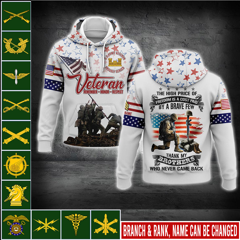 US Military – Army Branch All Over Print Bomber Jacket