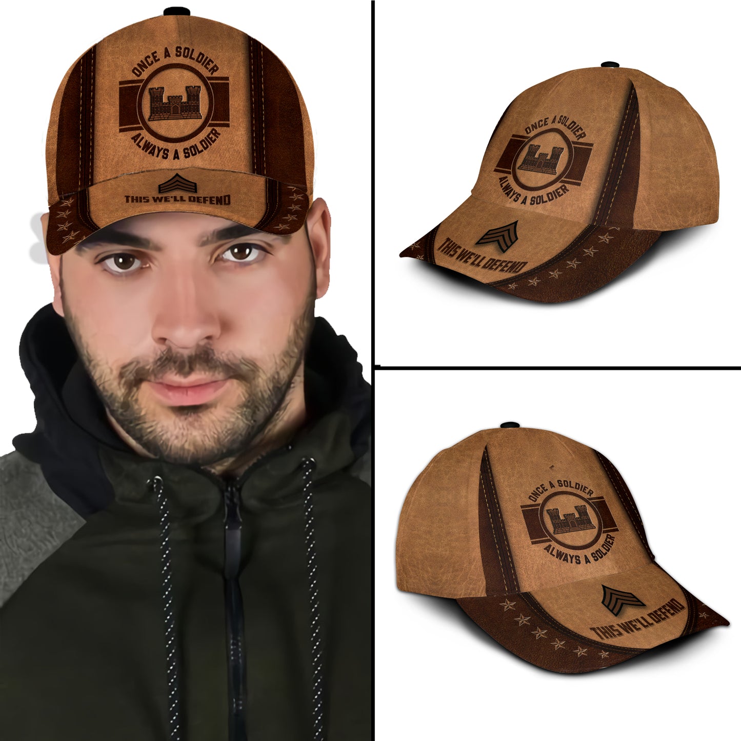 US Military – Army Branch All Over Print Cap