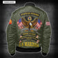US Military – Marine Battalion All Over Print Bomber Jacket