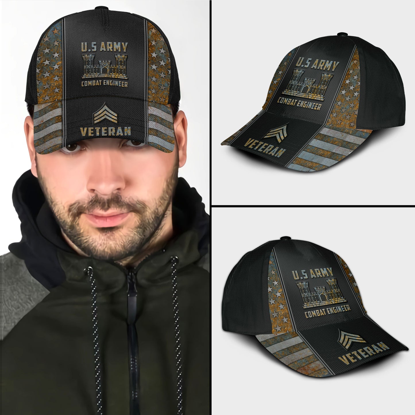 US Military – Army Branch All Over Print Cap
