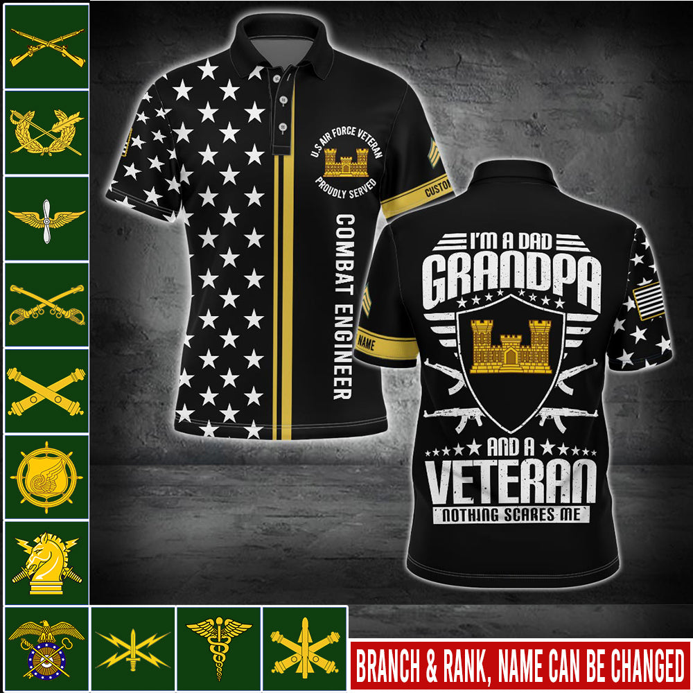 US Military – Army Branch All Over Print Bomber Jacket