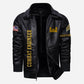 US Military - Army Branch - Leather Jacket For Veterans