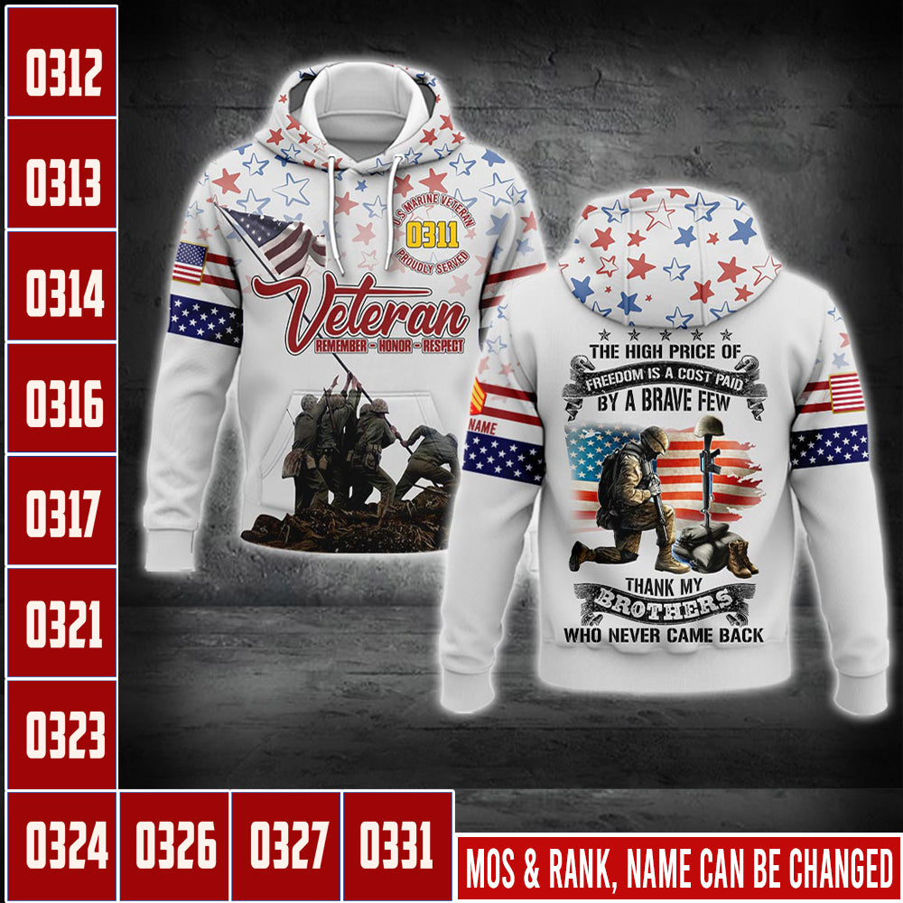 US Military – Marine MOS All Over Print Bomber Jacket