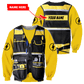 Personalisierte Name Lustige Elektriker 3D Unisex Shirts