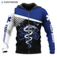 T-shirts unisexes EMS 3D personnalisés avec nom amusant
