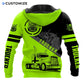 Personalized Name Funny Trucker 3D Unisex Shirts