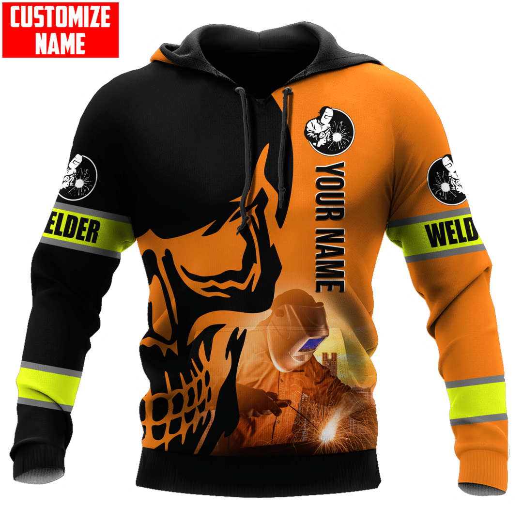 Personalized Name Funny Welder 3D Unisex Shirts