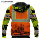Personalized Name Funny Trucker 3D Unisex Shirts