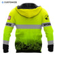 Personalized Name Funny Excavator Operator 3D Unisex Shirts