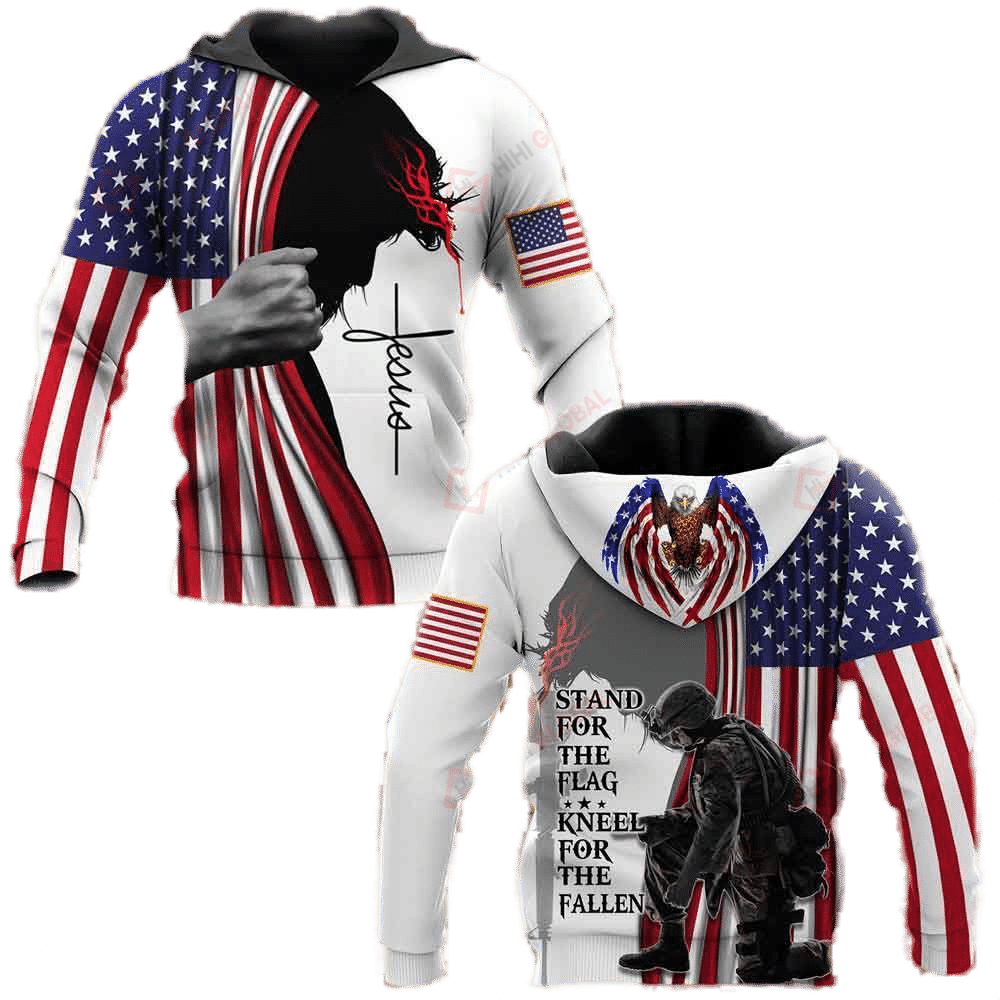 Stand For The Flag Kneel For The Fallen Shirts
