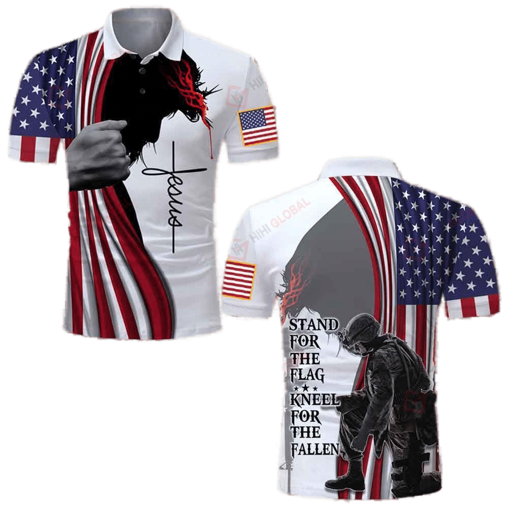 Stand For The Flag Kneel For The Fallen Shirts