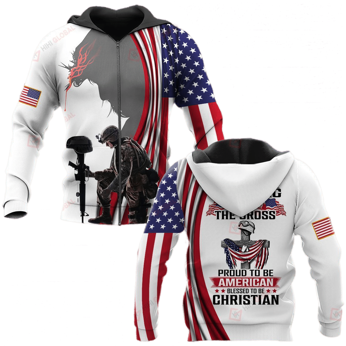 Stand For The Flag Kneel For The Cross Shirts