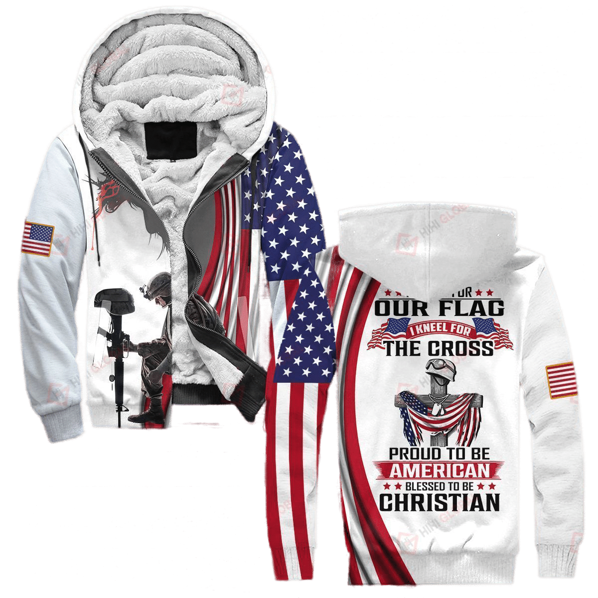 Stand For The Flag Kneel For The Cross Shirts