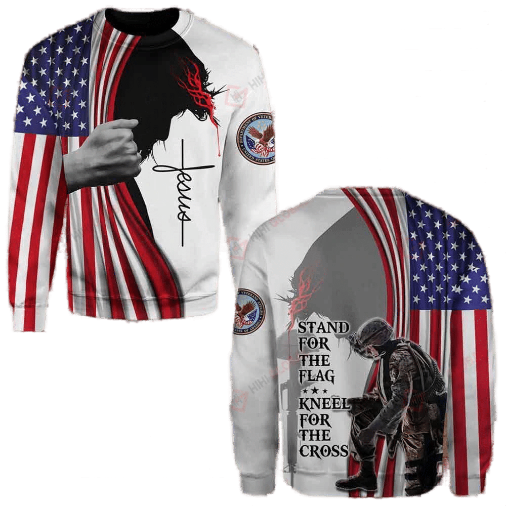 Stand For The Flag Kneel For The Cross Shirts