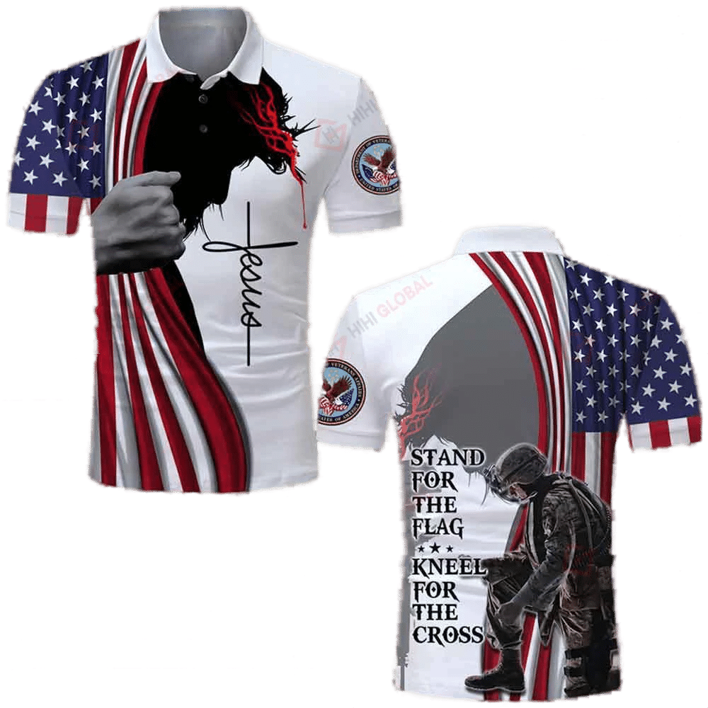 Stand For The Flag Kneel For The Cross Shirts
