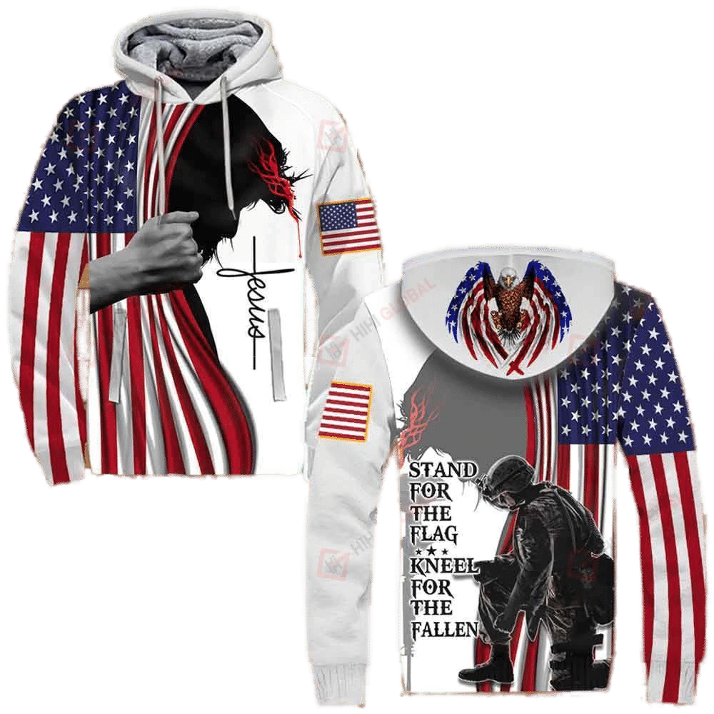Stand For The Flag Kneel For The Fallen Shirts