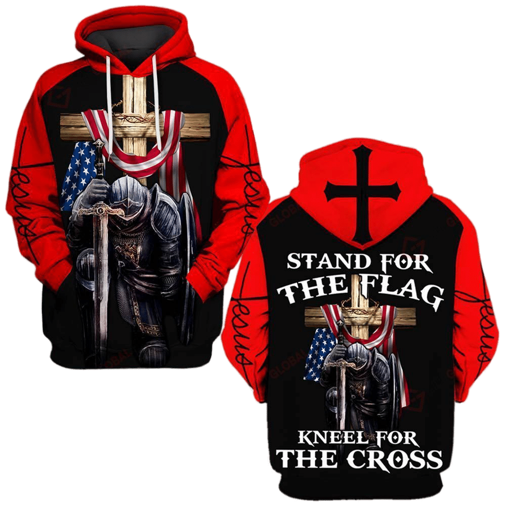 Stand For The Flag Kneel For The Cross Shirts