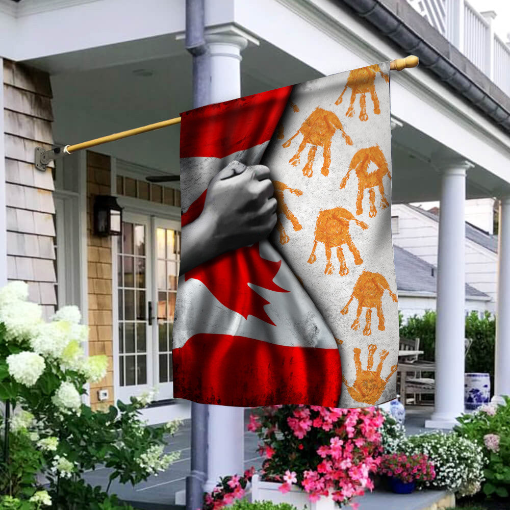 Every Child Matters Flag Inside Canada Flag Orange Day Shirt 2022 Movement Merch
