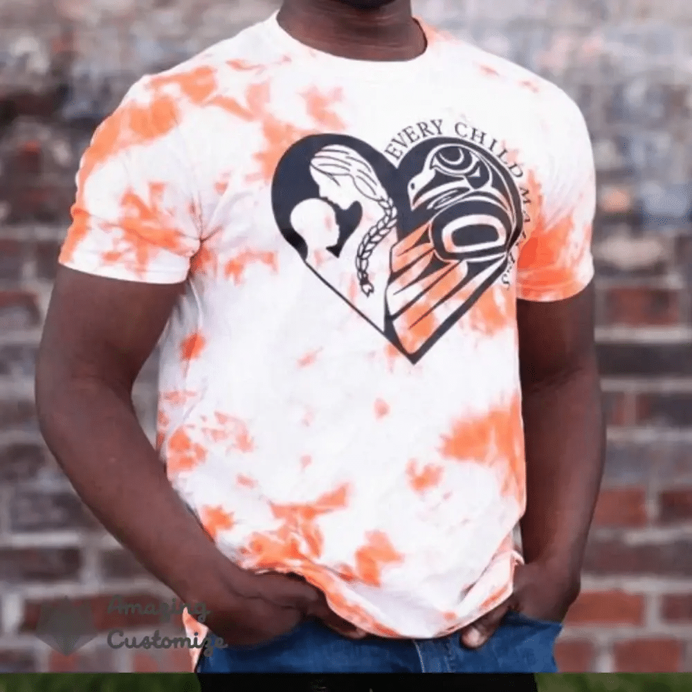 Every Child Matters Tie Dye Shirt Support Every Child Matters Movement Merch Gifts