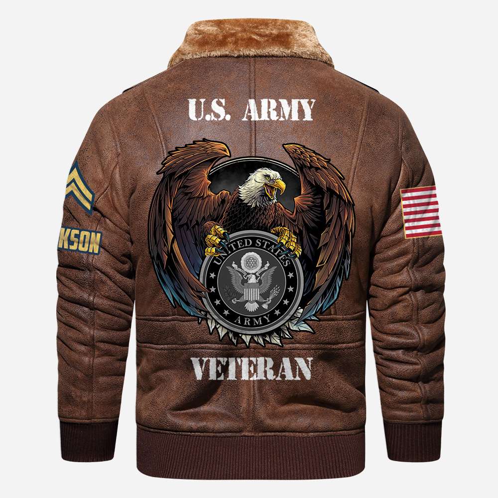 US Military - Navy Rating - Leather Jacket For Veterans