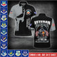 US Military – Air Force Command All Over Print Bomber Jacket