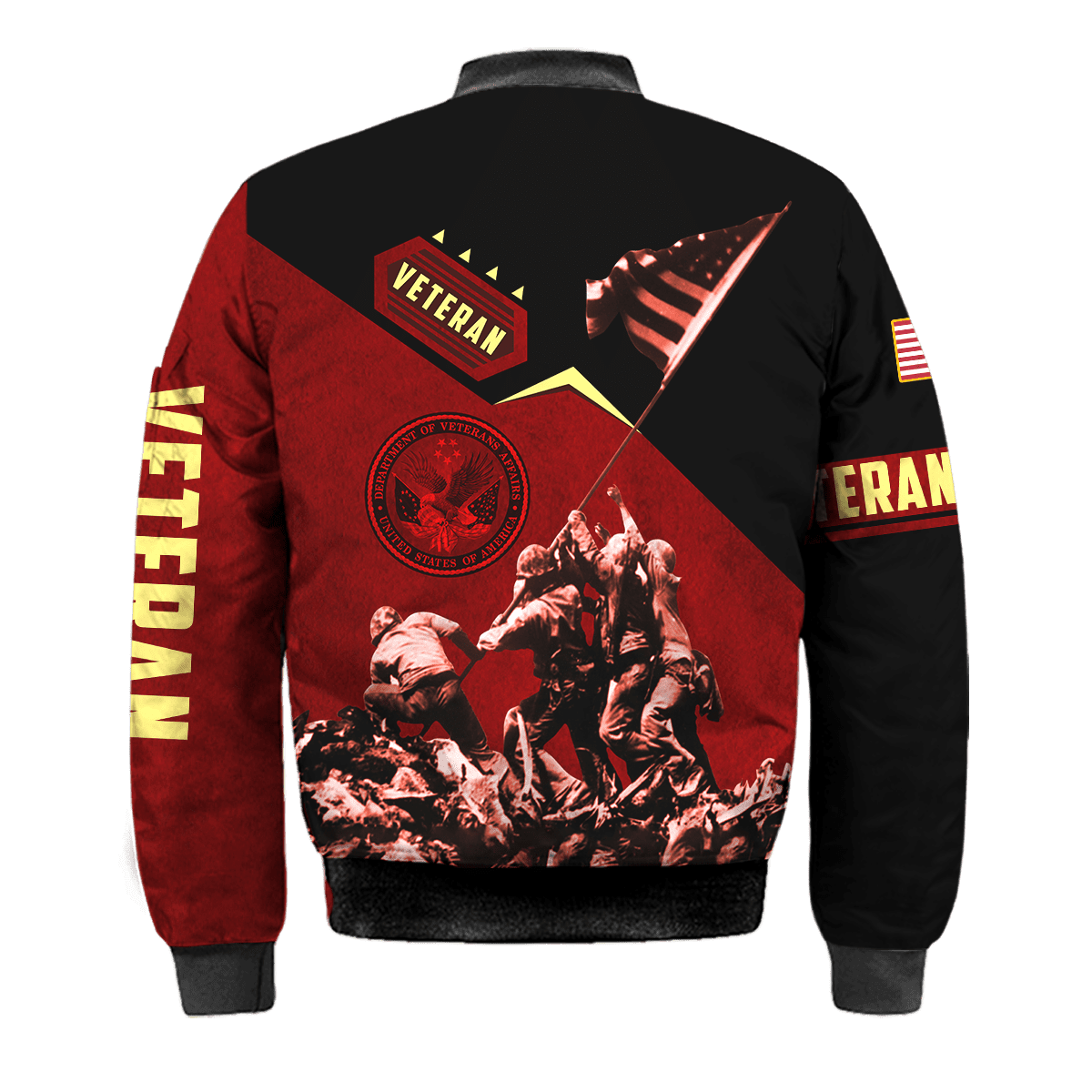 US Veteran - Eagle With American Flag Unisex Shirts
