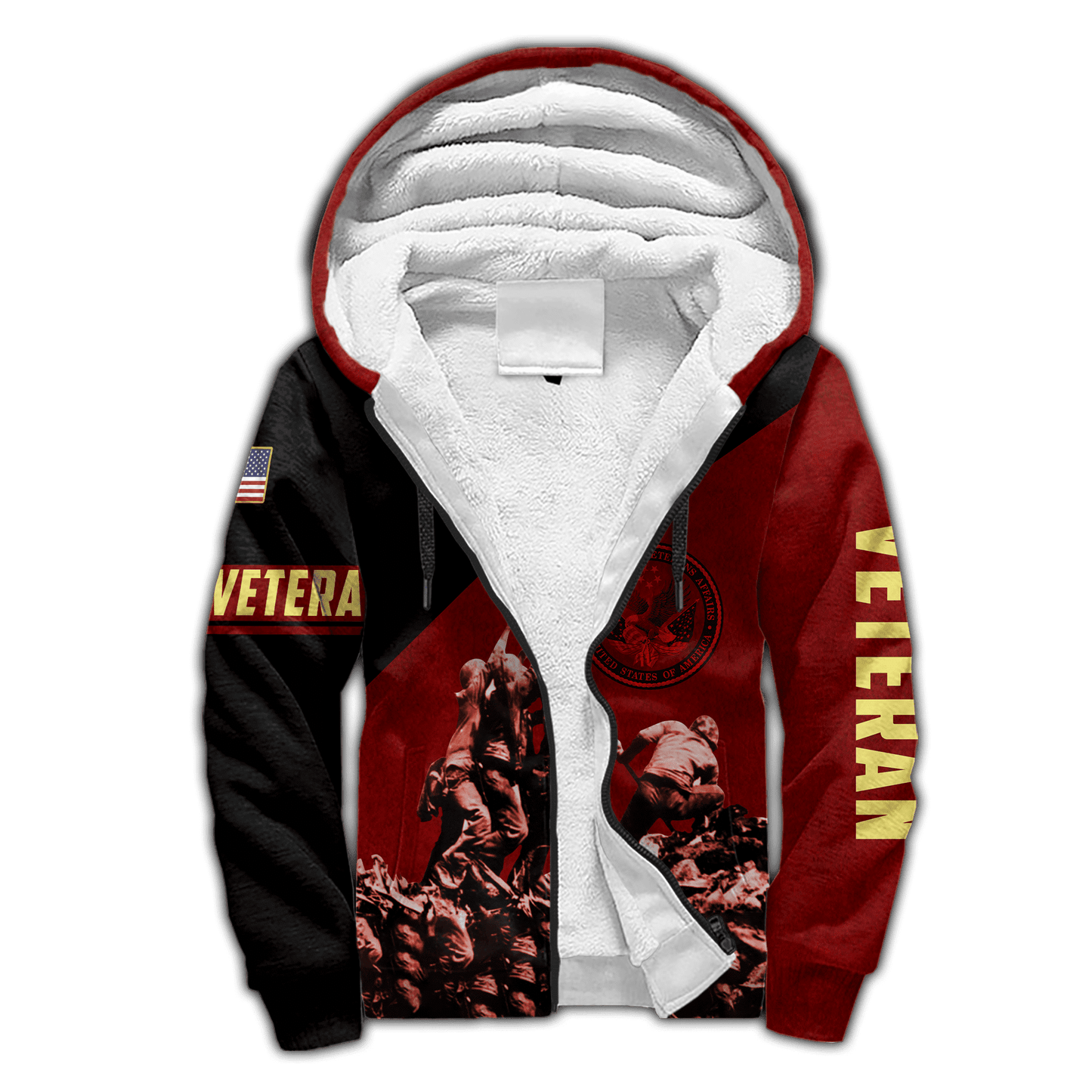 US Veteran - Eagle With American Flag Unisex Shirts