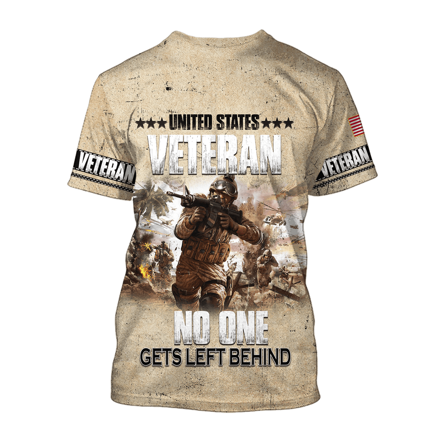 US Veteran - Eagle With American Flag Unisex Shirts