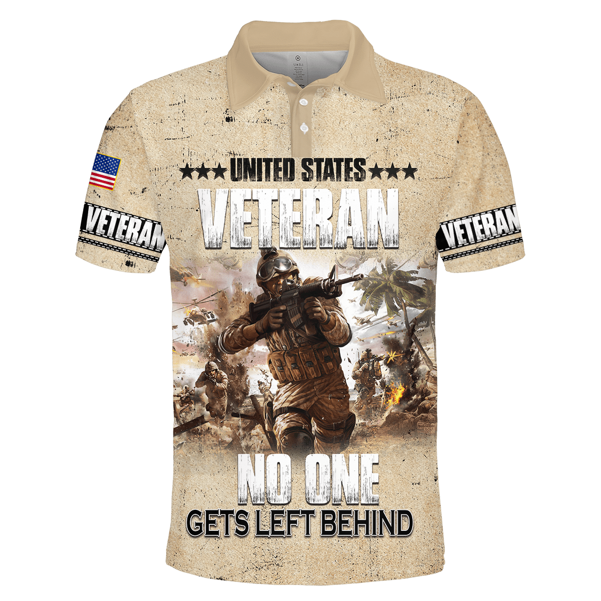 US Veteran - Eagle With American Flag Unisex Shirts