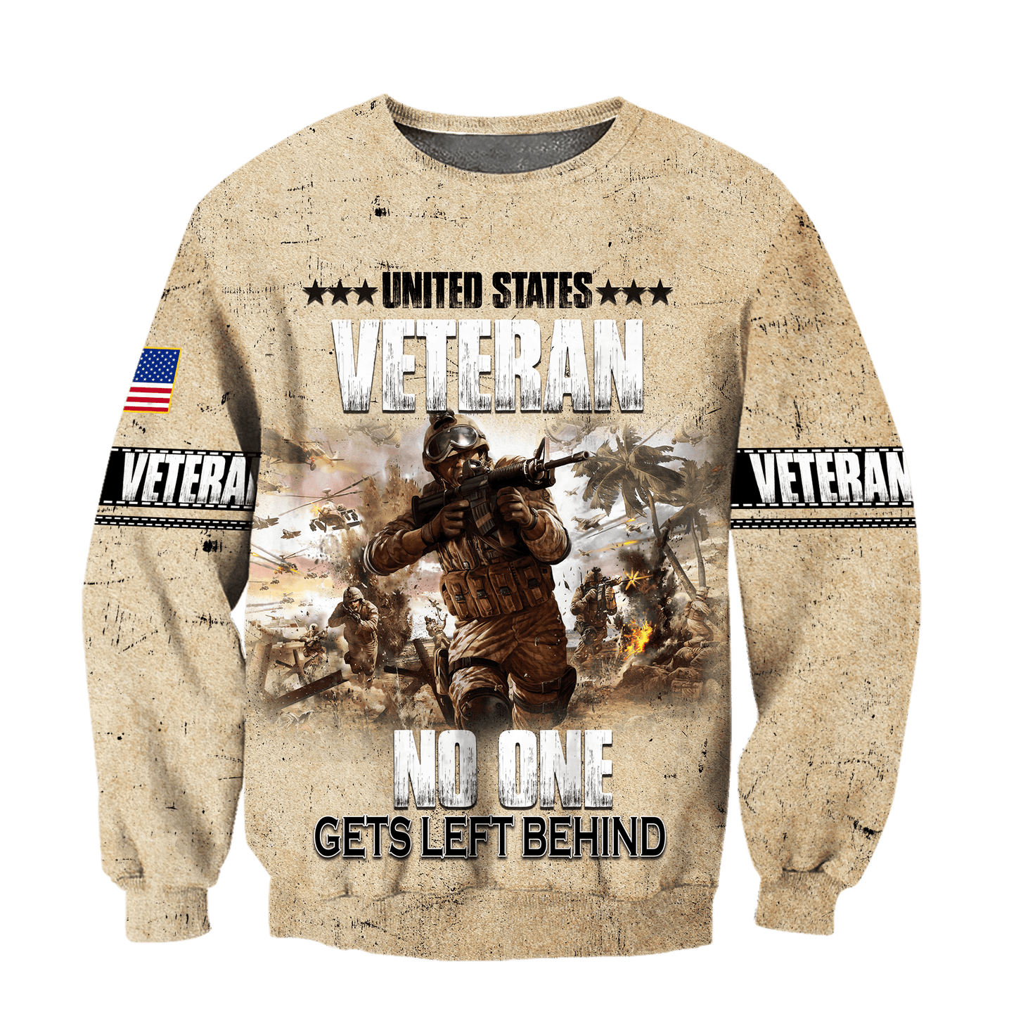 US Veteran - Eagle With American Flag Unisex Shirts