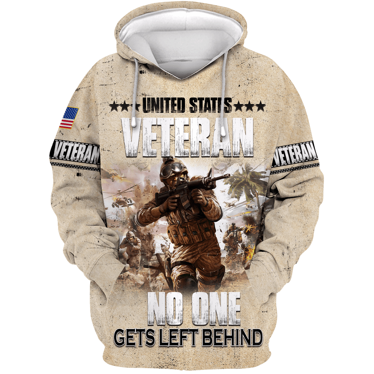 US Veteran - Eagle With American Flag Unisex Shirts